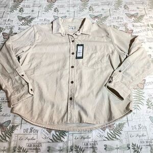 Alpine Design Shirt Womens cord shirt morning haze medium organic cotton‎